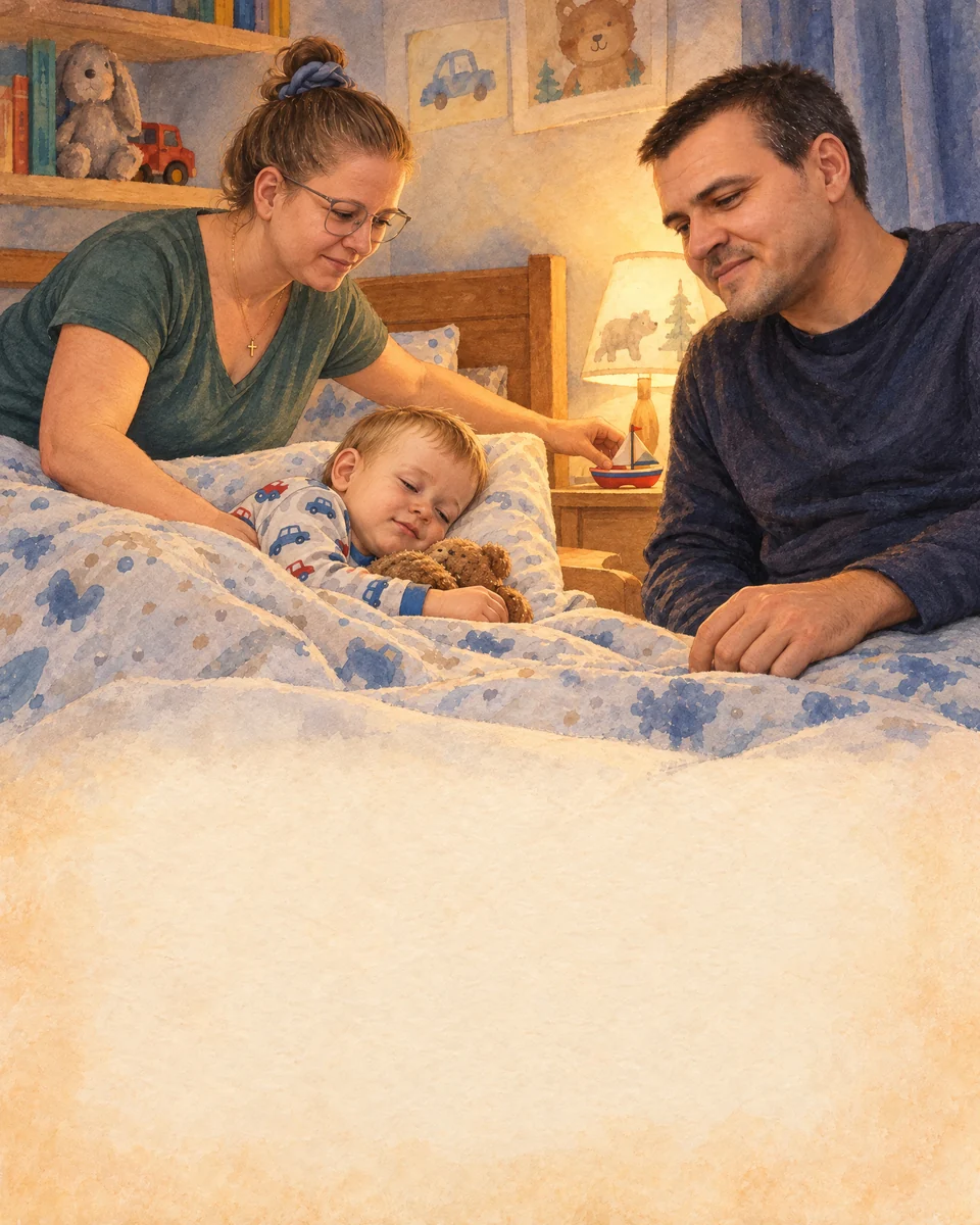 Familia încheie lectura volumului „Bărcuța și ținutul dacilor”, la ora de seară.
